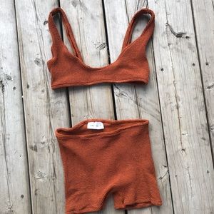 YouSwim Eva Shorts Bikini in Umber